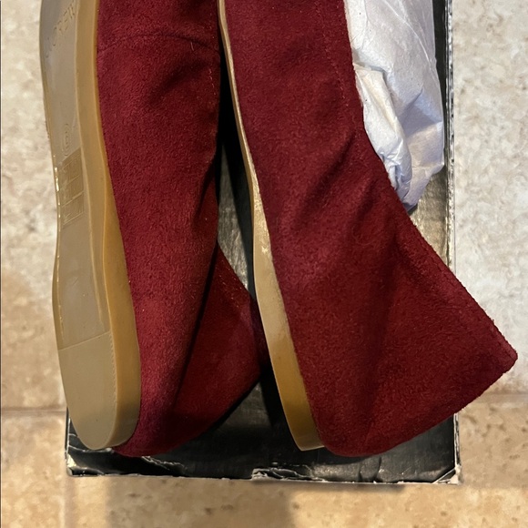 NIB J.Crew Suede Tassel Stretch Flats - Picture 5 of 5